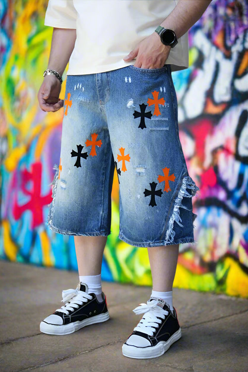2Y Premium Urban Baggy Jeans Short