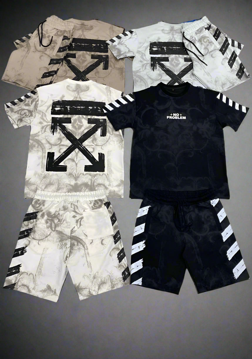 Rich Gang X On A Street SET shirt and shorts