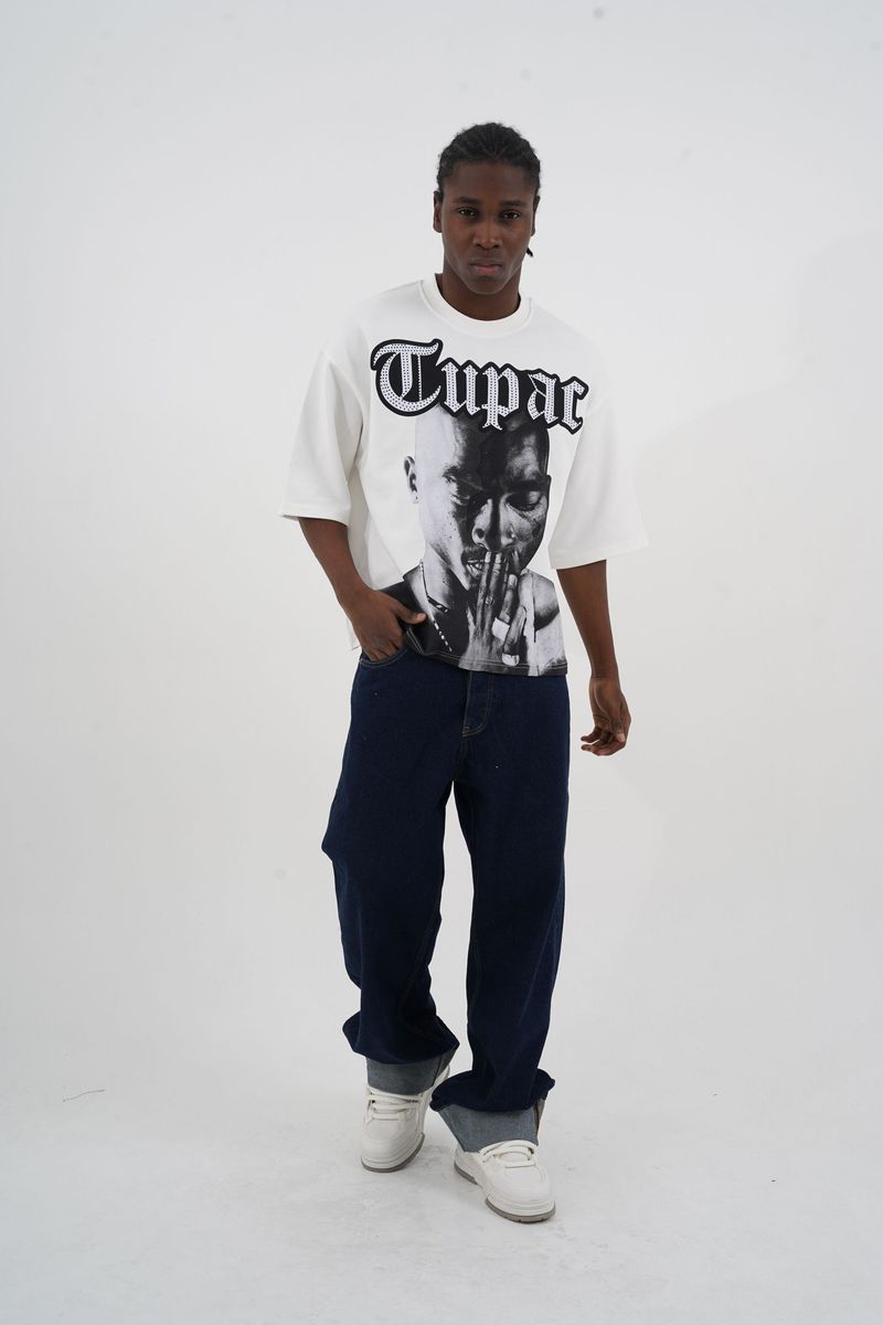 Rich Gang - Tupac Legend crop t shirt