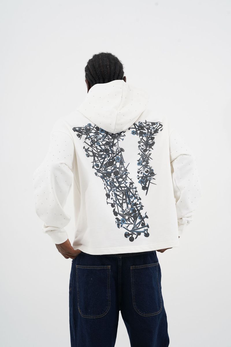 Rich Gang - Vlone Live Crop Hoodie