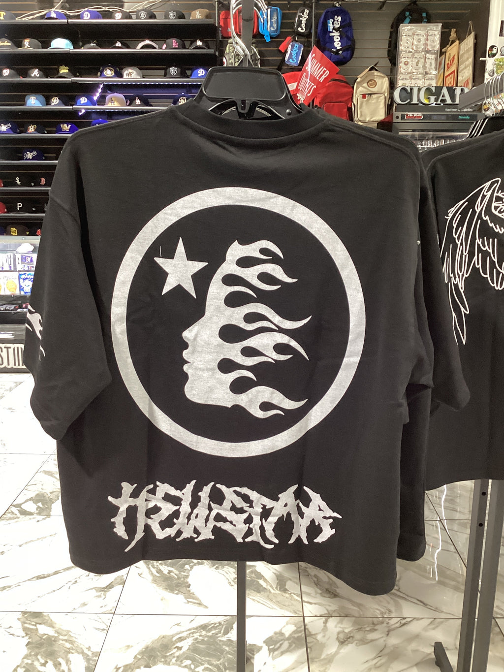 Rich Gang HellStar Diamonds Crop Top T shirt