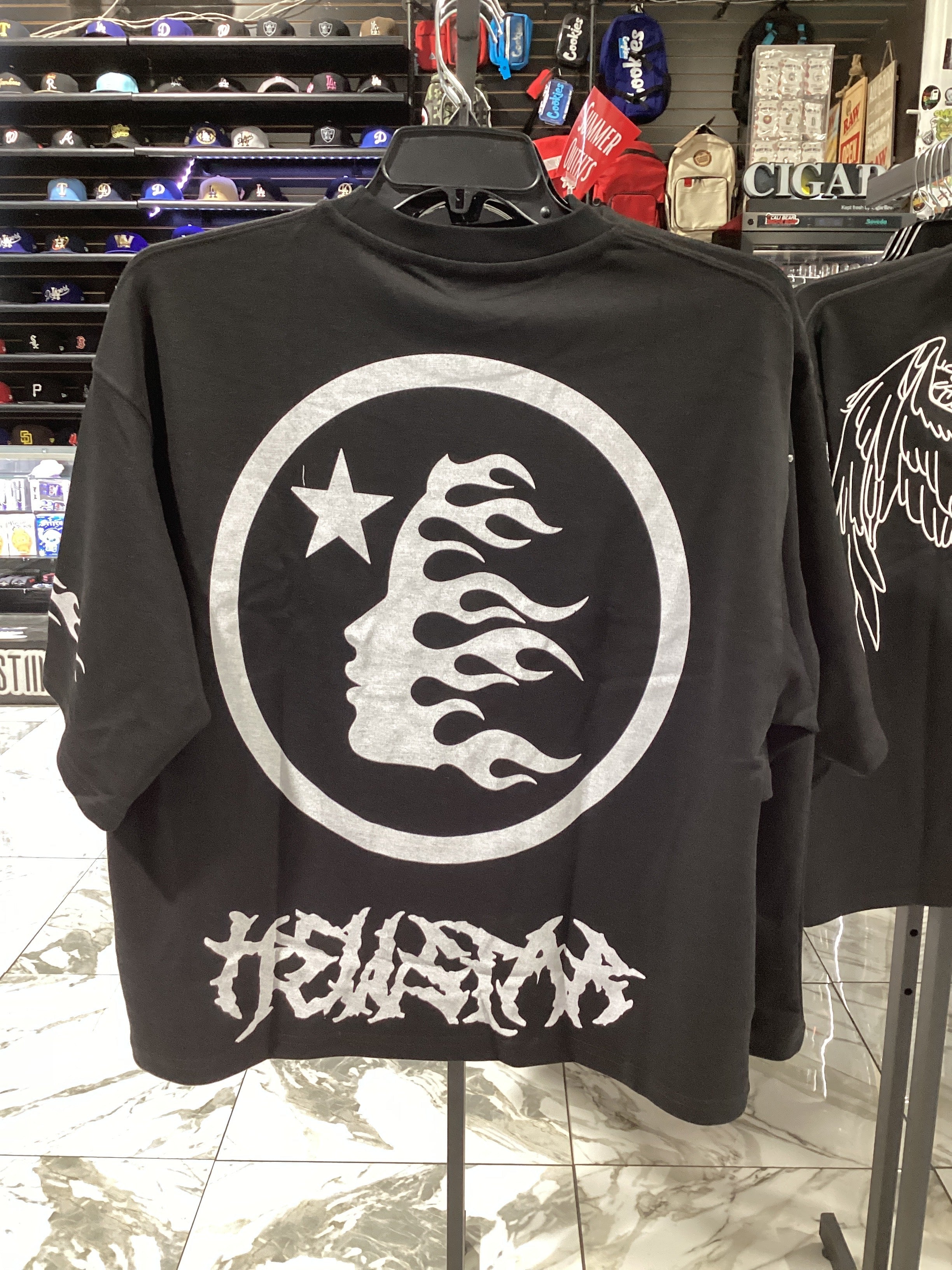 Rich Gang HellStar Diamonds Crop Top T shirt