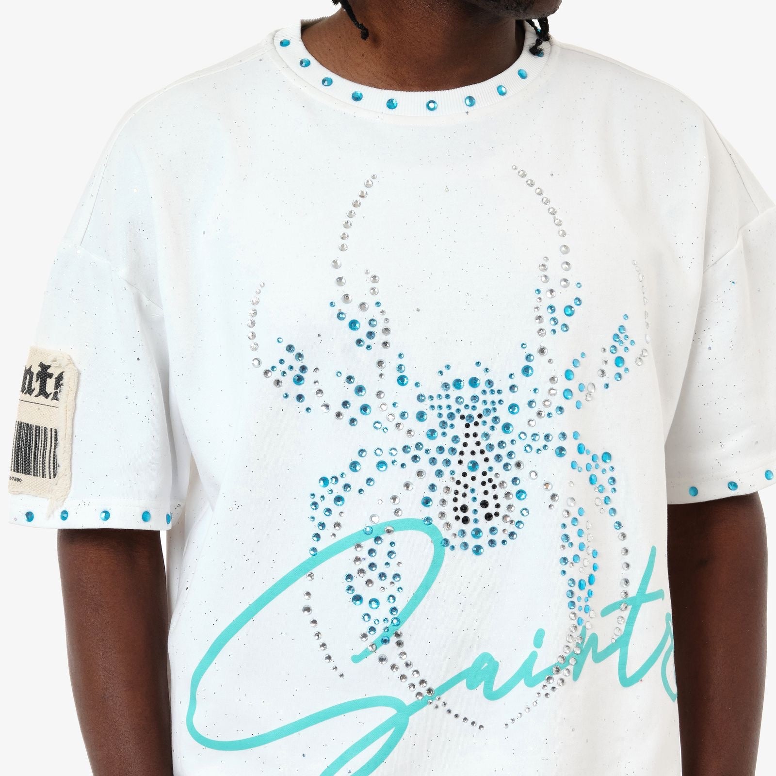 Copper Rivet - Stone Spider Crop Shirt