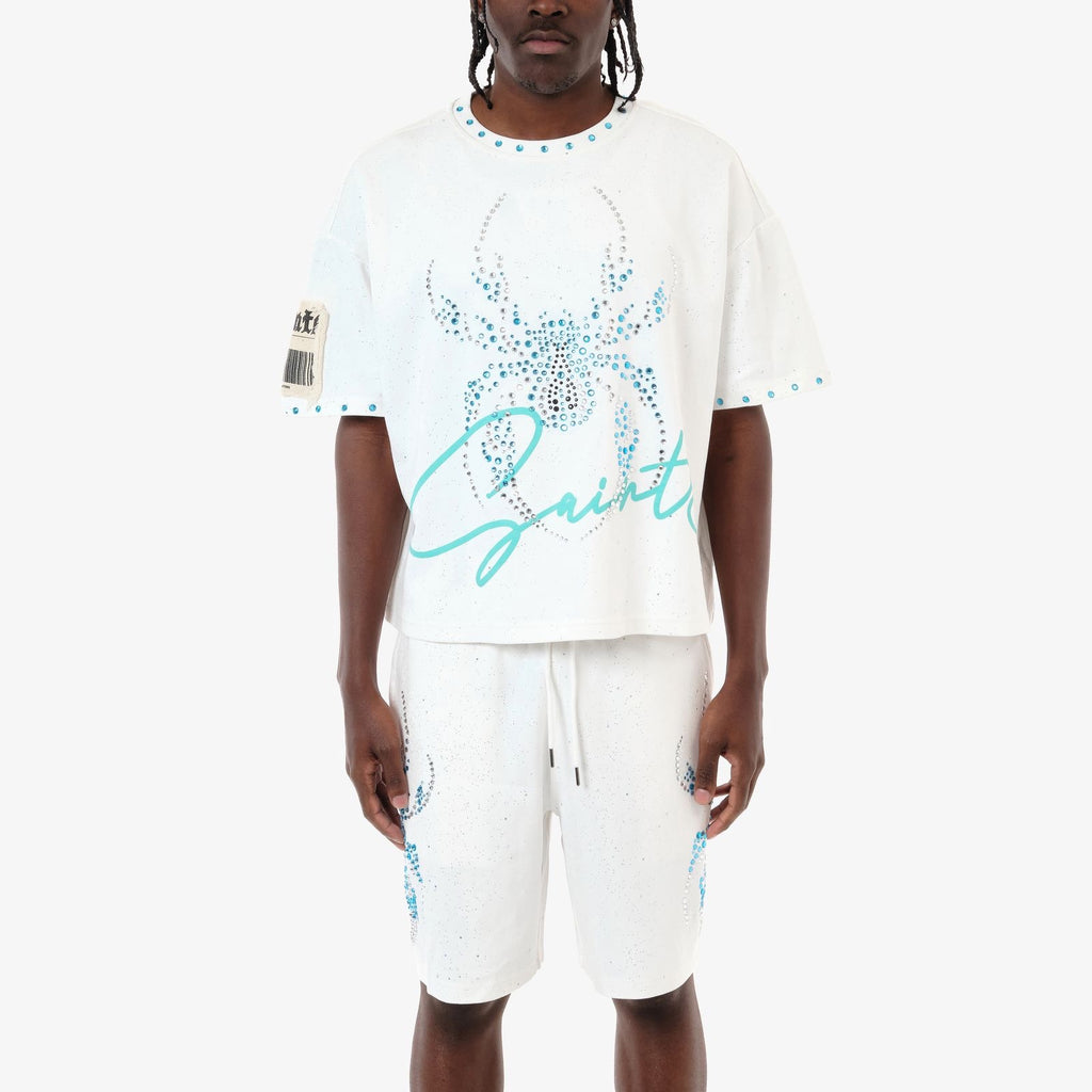 Copper Rivet - Stone Spider Crop Shirt