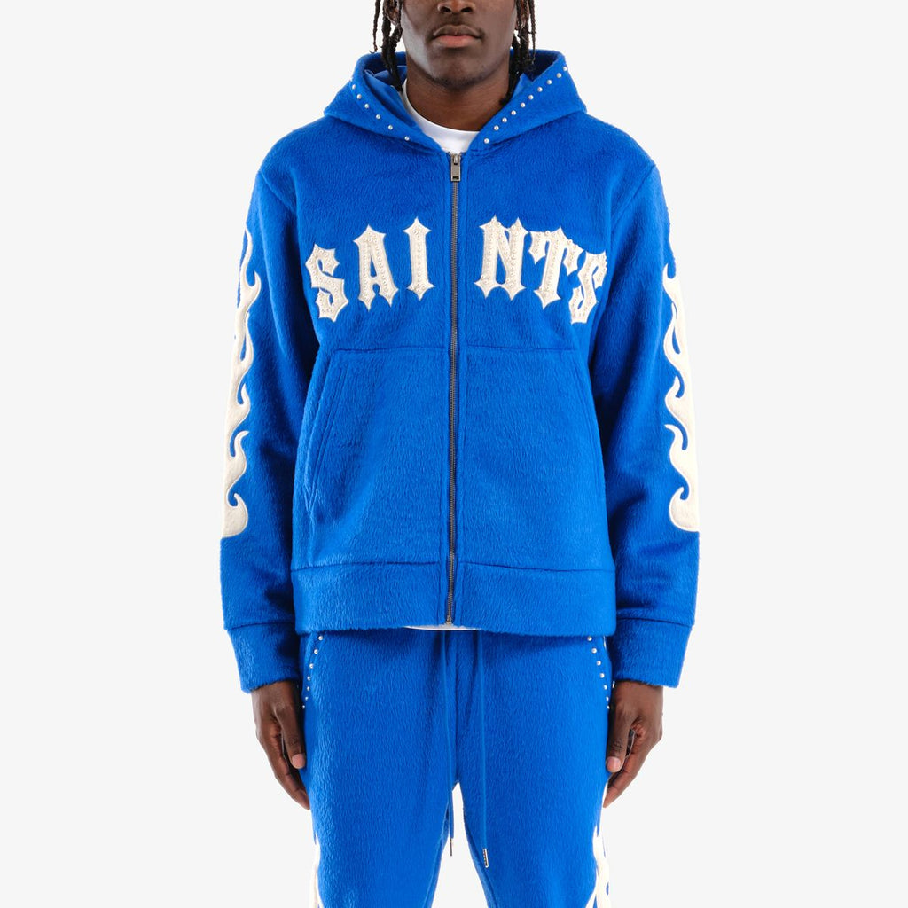 Copper Rivet - Mohair Full Zip Hoodie & pants SET (531081-RY)(531581-RY)