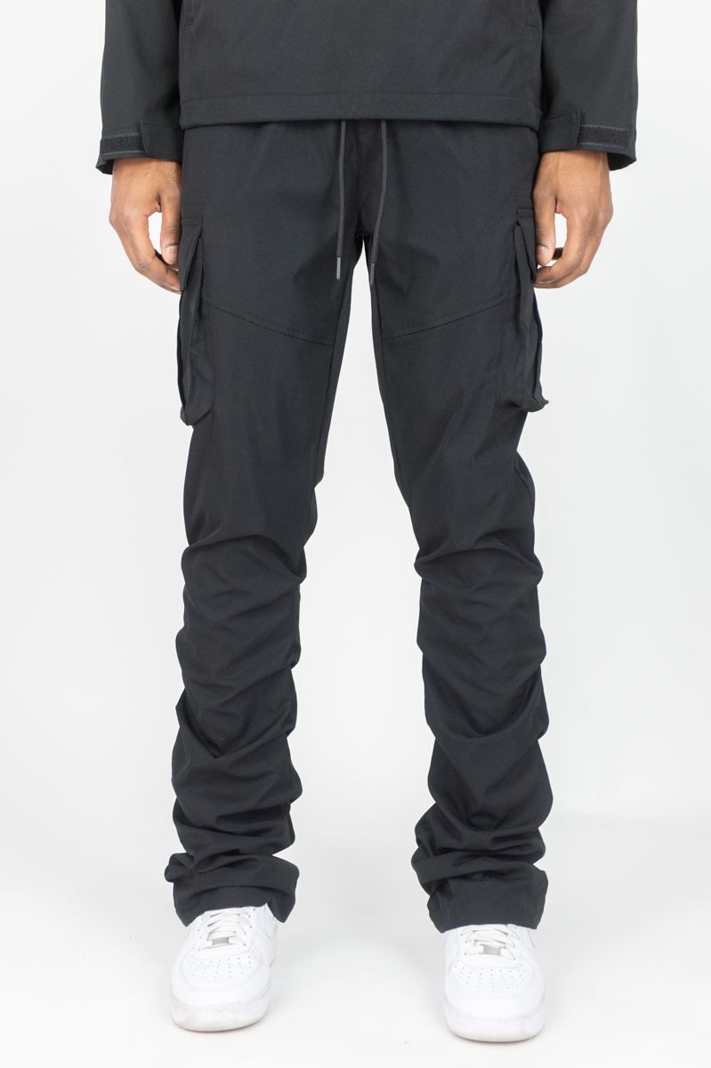 REBEL MINDS -CARGO STACKED WOVEN PANT (100-422)