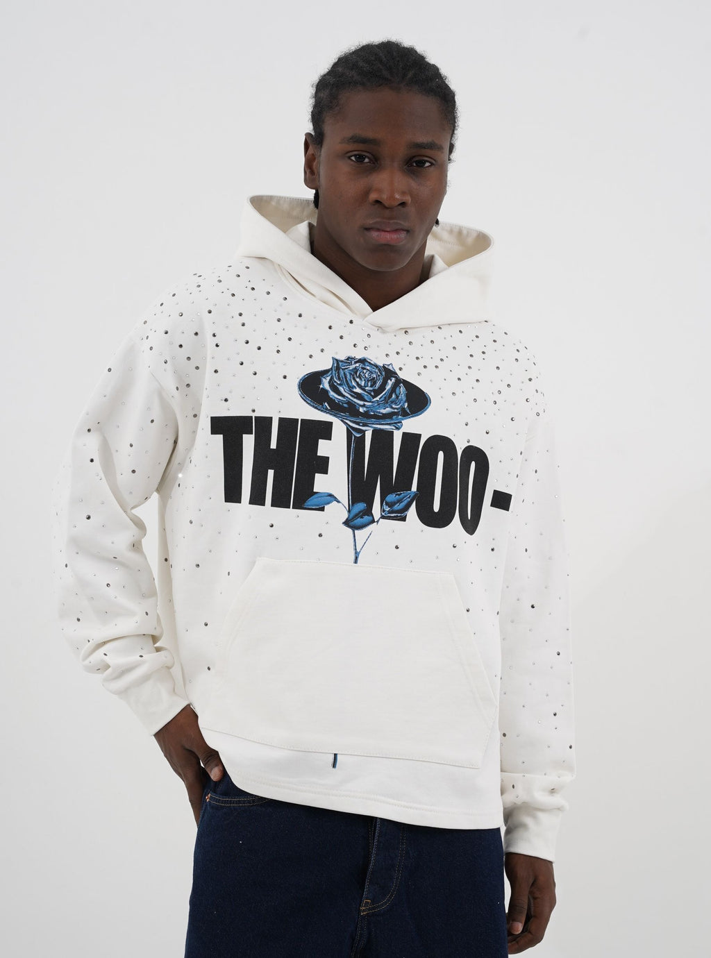 Rich Gang - The Woo Crop Hoodie