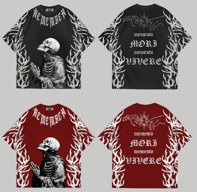 Rich Gang - Memento Mori crop t shirt