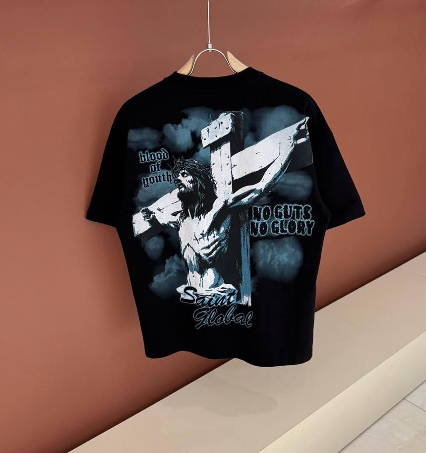 Rich Gang - NO GUTS NO GLORY GRAPHIC OVERSIZE T-SHIRT