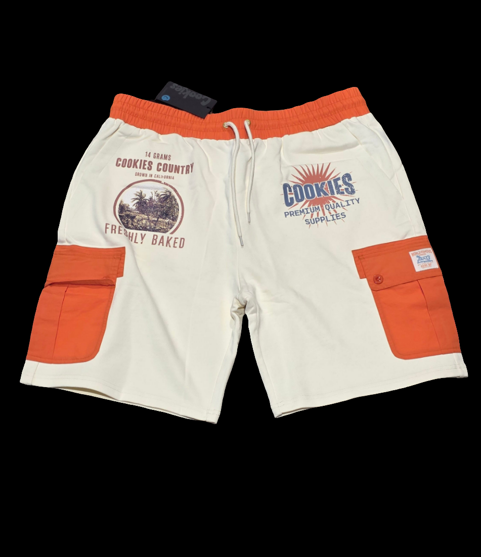Workwear French Terry Sweatshort With Cargo Pocket