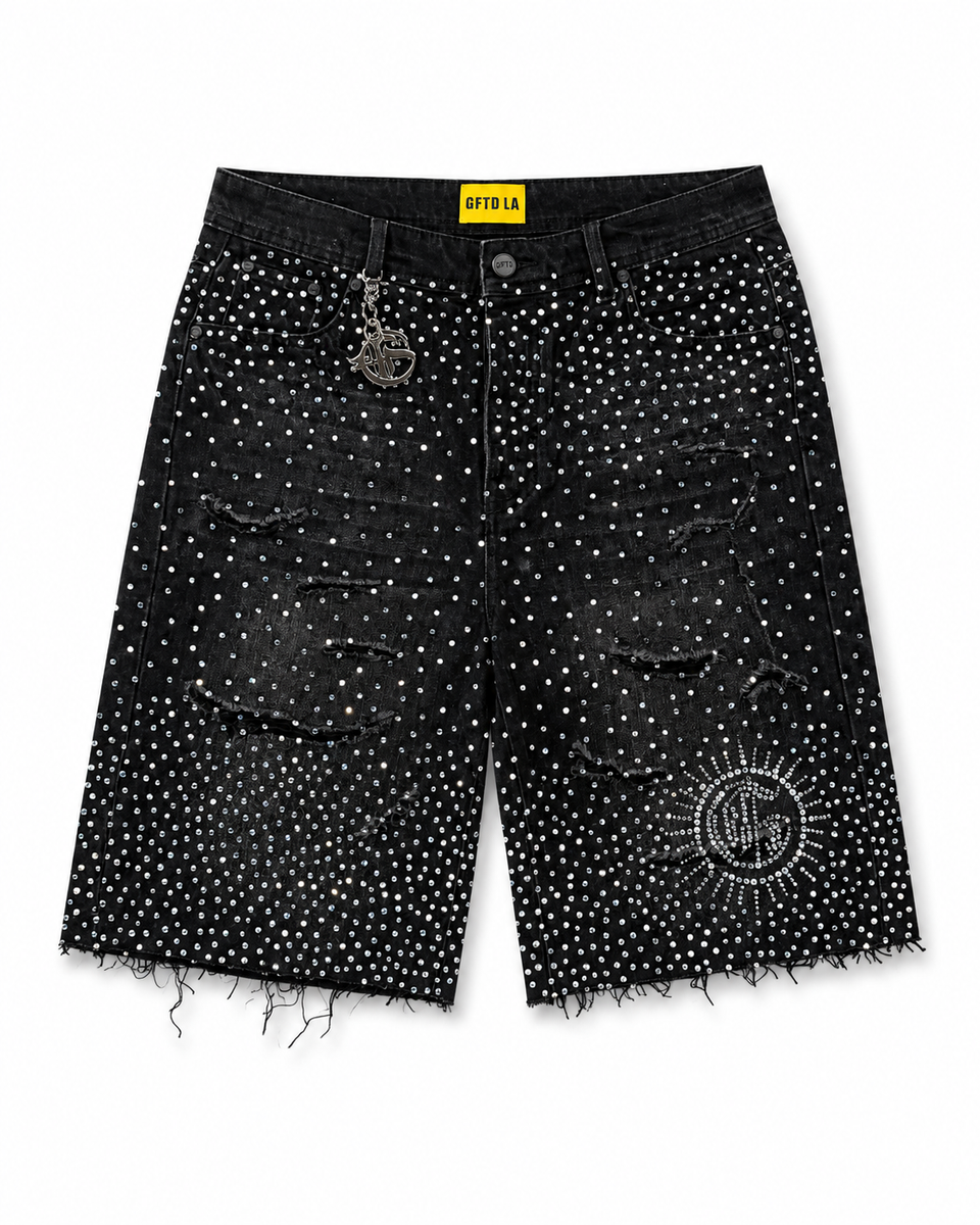 GFTDLA - REVOLT SHORT BLK WASH (REVOLT SHORT BLK WASH)