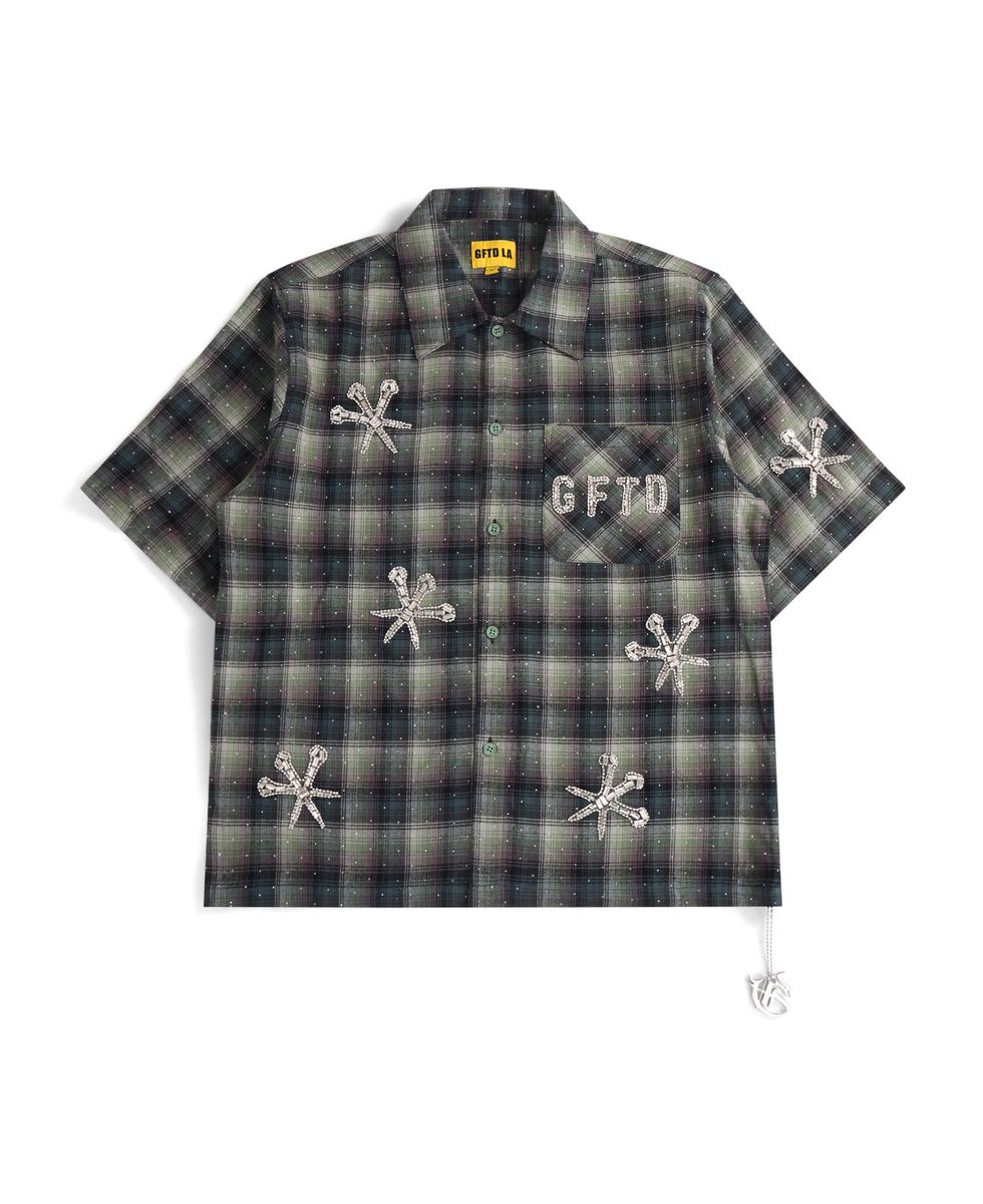 GFTDLA - Dagger Patch button shirt
