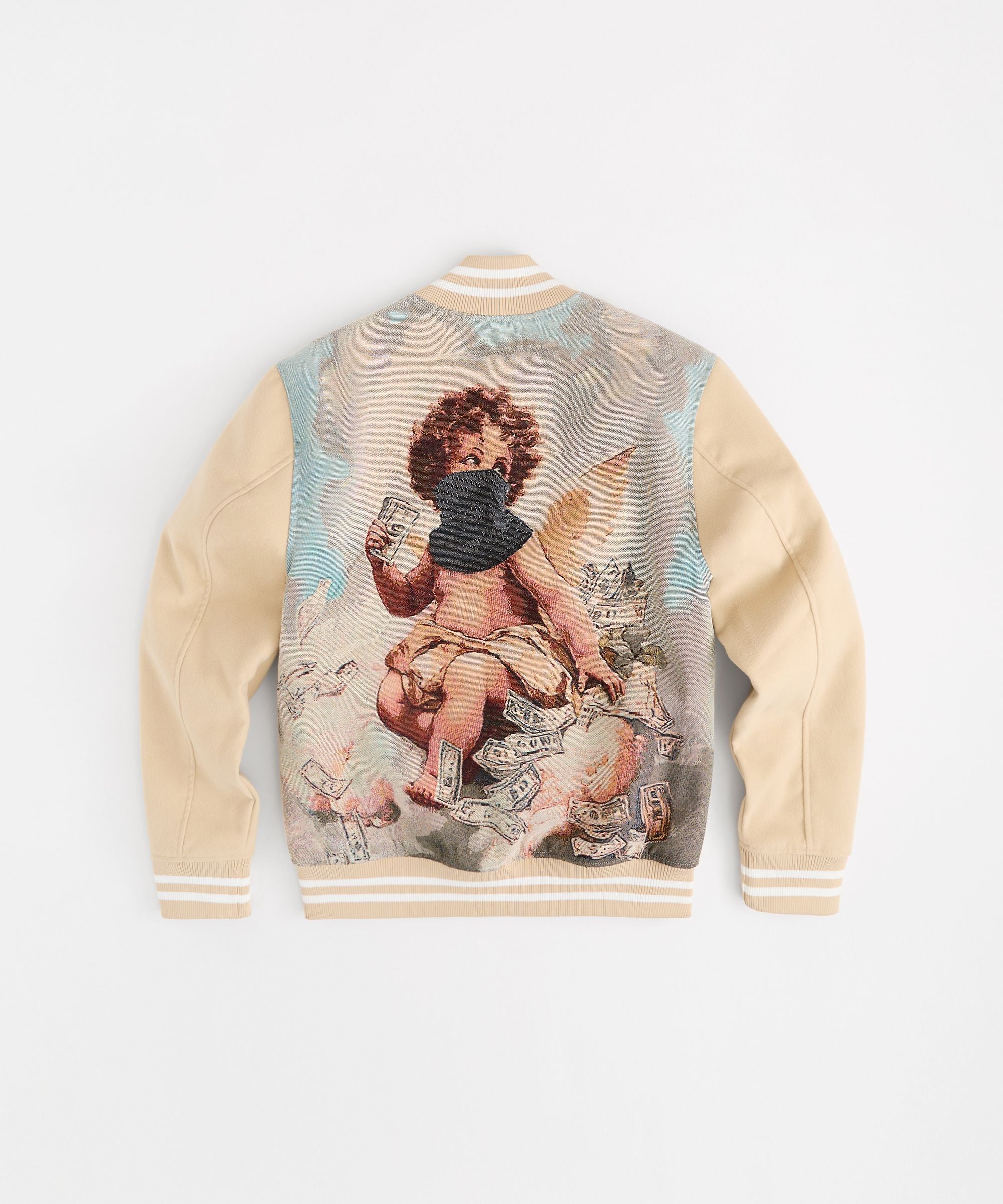 Tapestry Varsity Jacket (RCS6KM-607) Prayer Hands