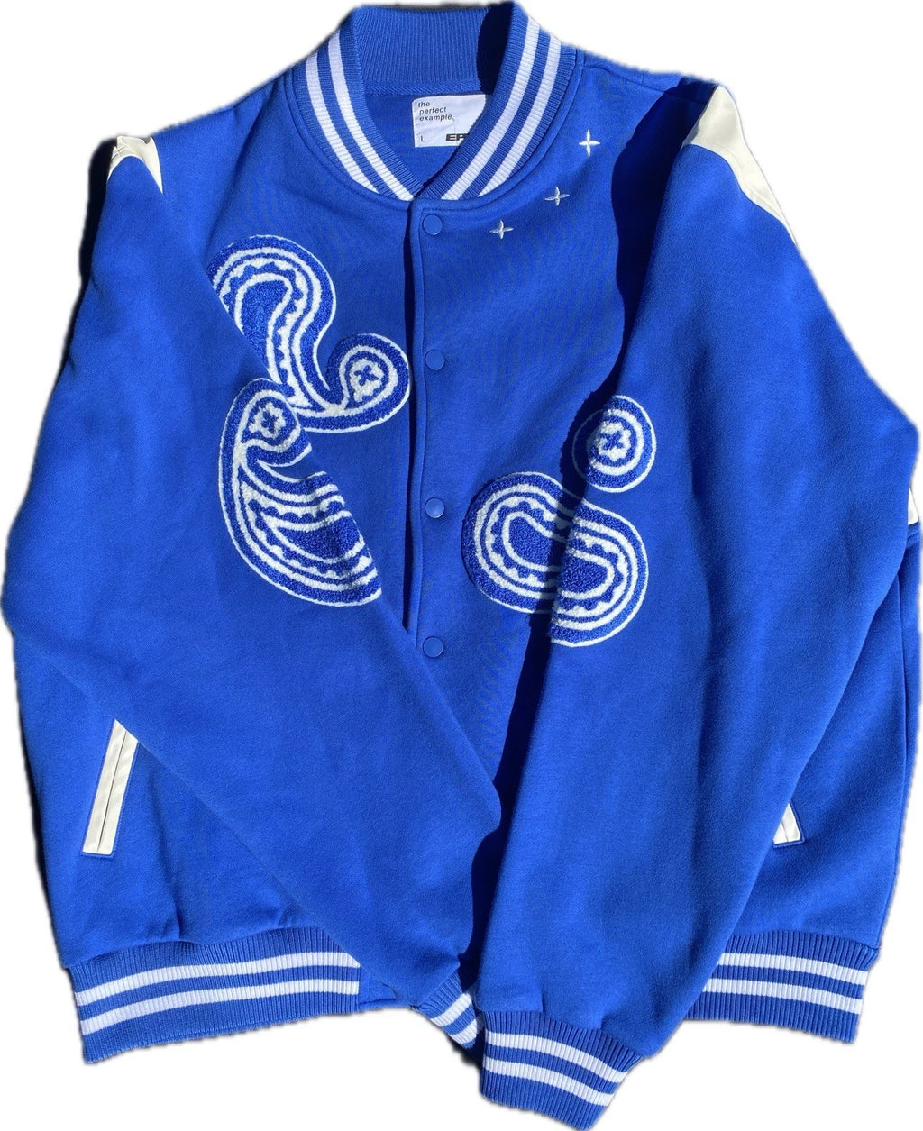 EPTM - bandana tapestry varsity jacket