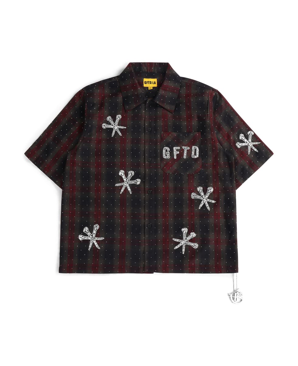 GFTDLA - Dagger Patch button shirt